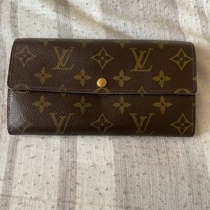 Louis Vuitton portefeuille sarah long wallet
